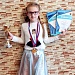 Виктория Лапа, победитель и призер первенства Сибирского округа по шахматам среди девочек до 11 лет